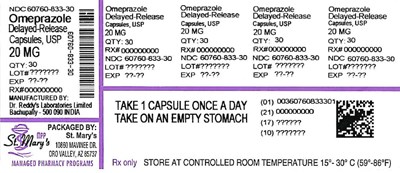 Omep (Omeprazole 60760 833 30)